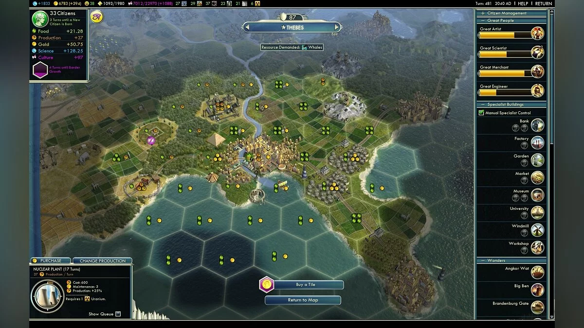 Скриншоты из Sid Meier's Civilization 5 / Картинка 107
