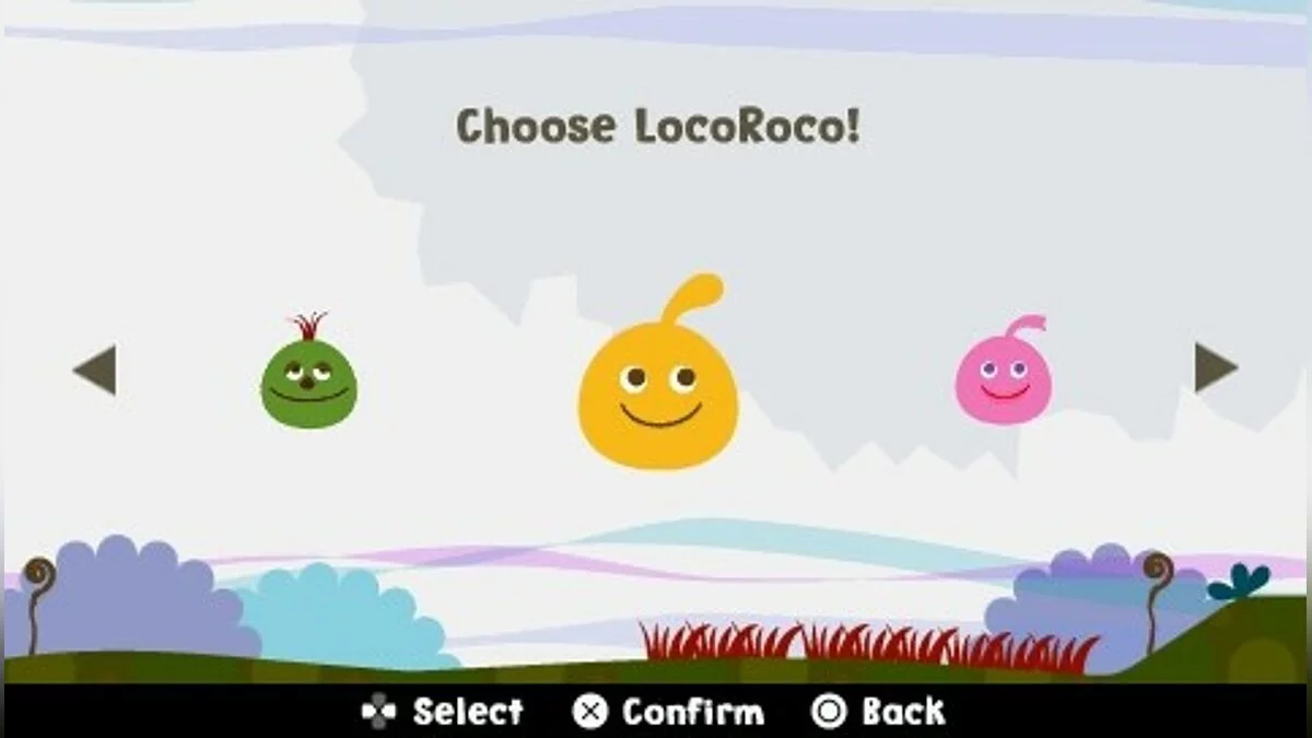 Скриншоты из LocoRoco / Картинка 68