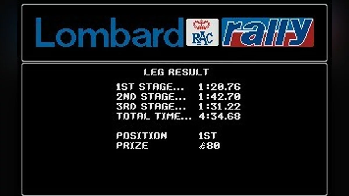 Скриншоты из Lombard RAC Rally / Картинка 16