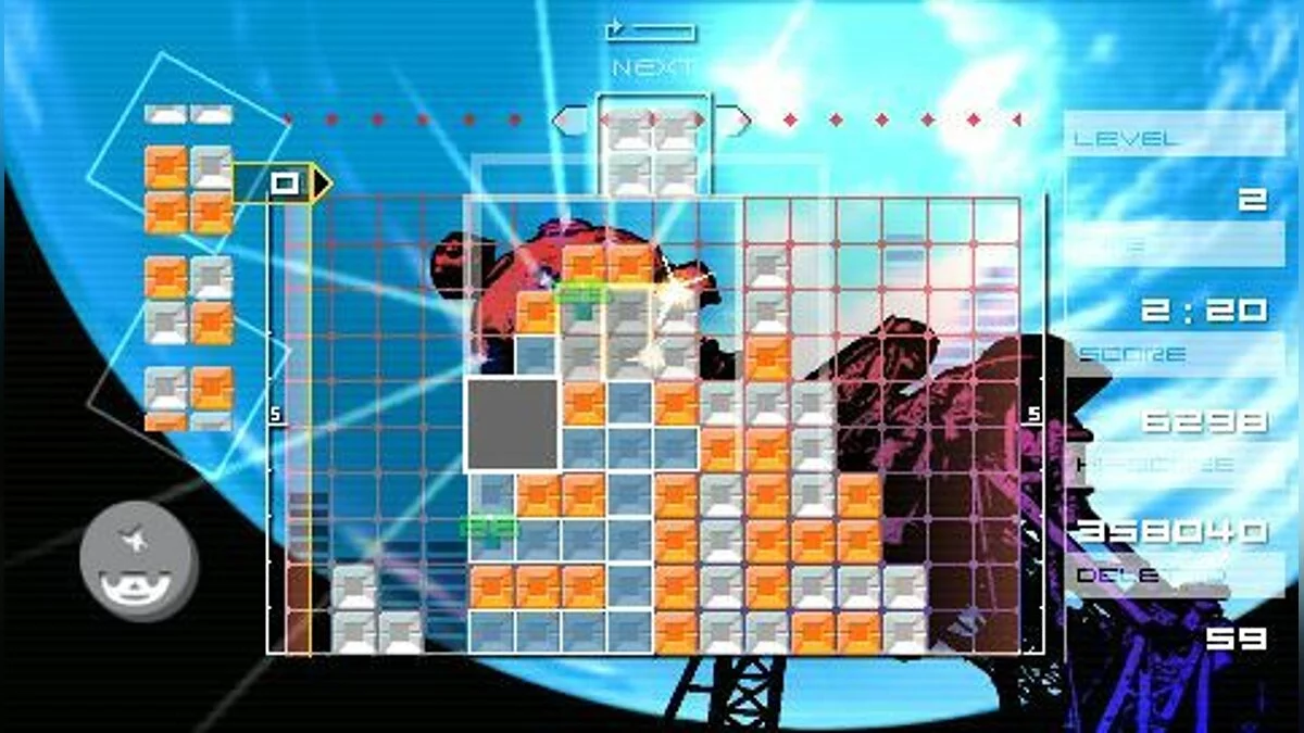 Скриншоты из Lumines: Puzzle Fusion / Картинка 1