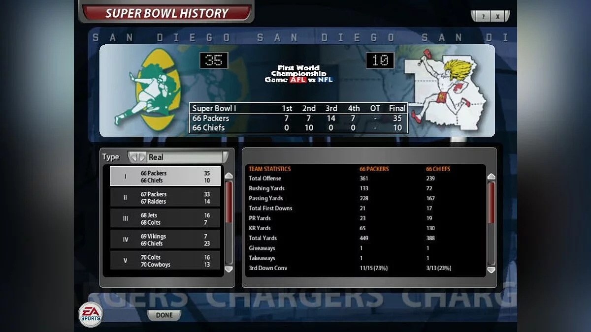 Скриншоты из Madden NFL 06 / Картинка 105
