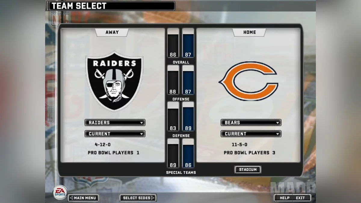 Скриншоты из Madden NFL 07 / Картинка 53