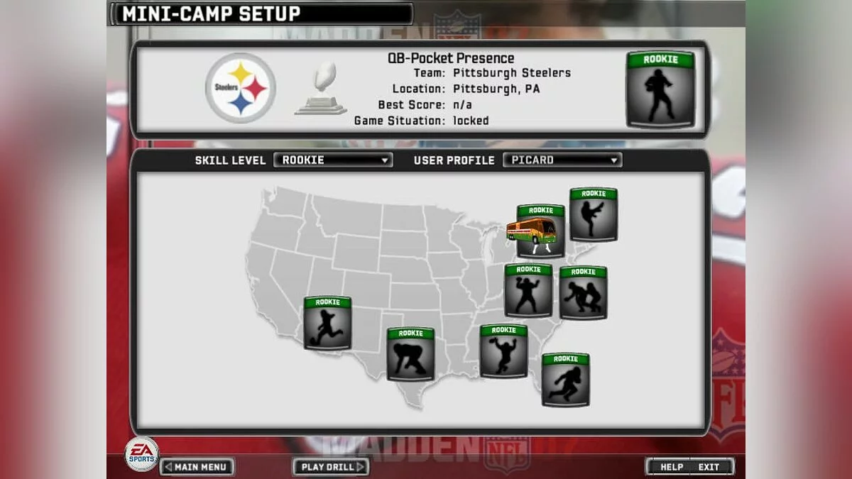 Скриншоты из Madden NFL 07 / Картинка 79