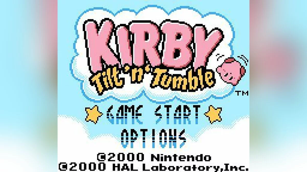 Скриншоты из Kirby Tilt 'n' Tumble / Картинка 1