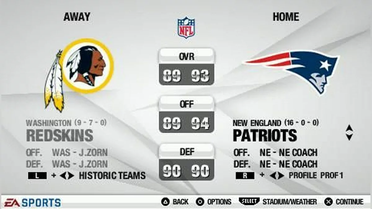 Скриншоты из Madden NFL 09 / Картинка 106