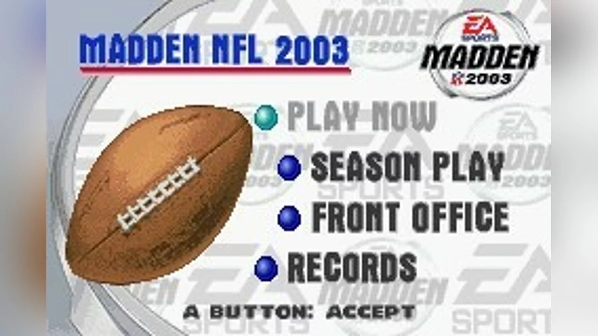 Скриншоты из Madden NFL 2003 (2002) / Картинка 79