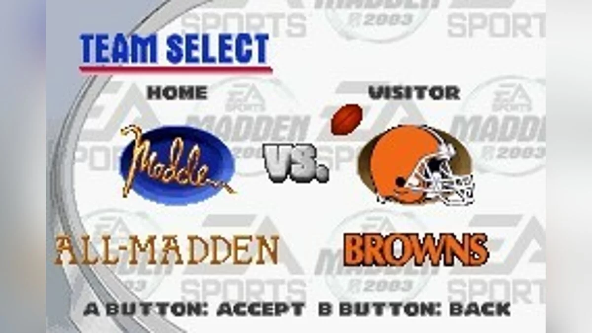 Скриншоты из Madden NFL 2003 (2002) / Картинка 80
