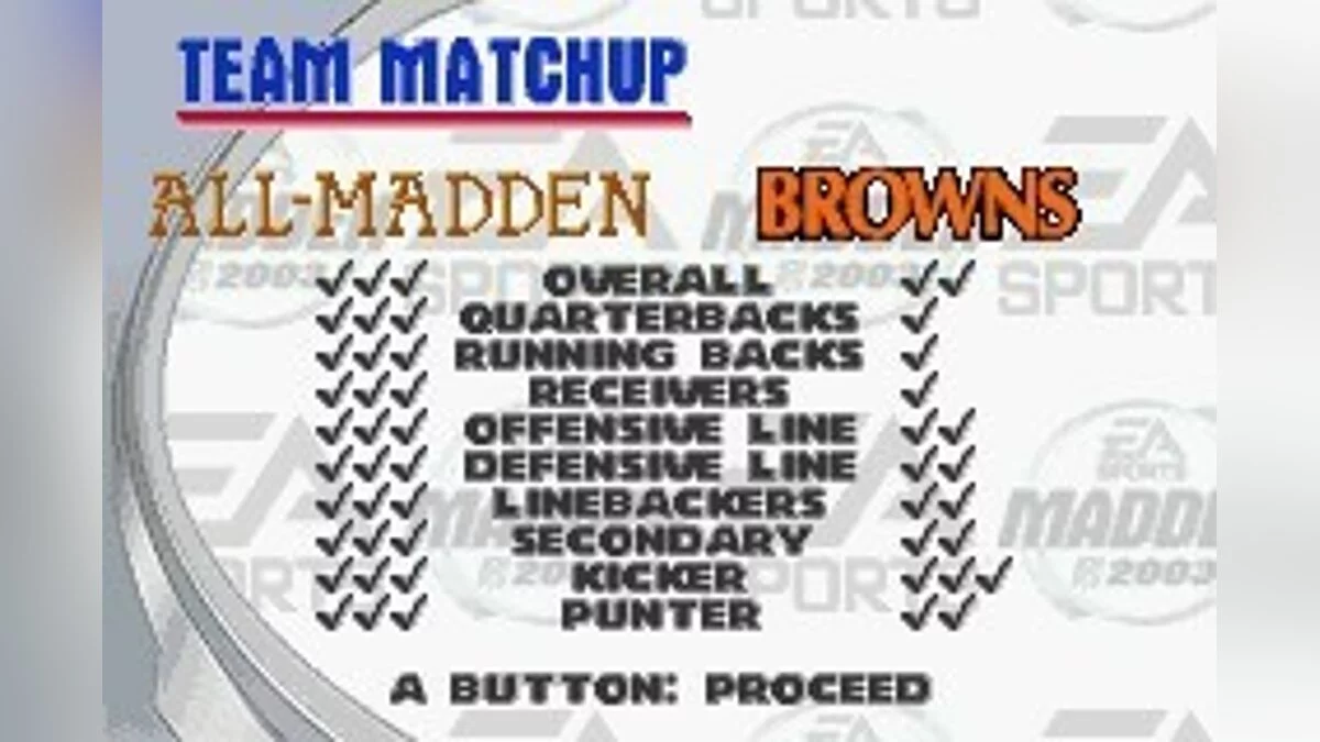 Скриншоты из Madden NFL 2003 (2002) / Картинка 81