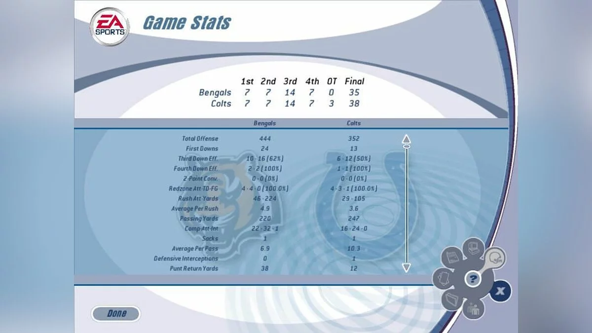 Скриншоты из Madden NFL 2003 (2002) / Картинка 62