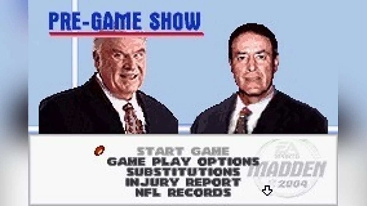 Скриншоты из Madden NFL 2004 (2003) / Картинка 37