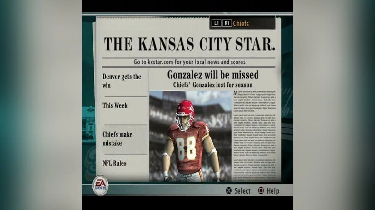 Скриншоты из Madden NFL 2005 / Картинка 96