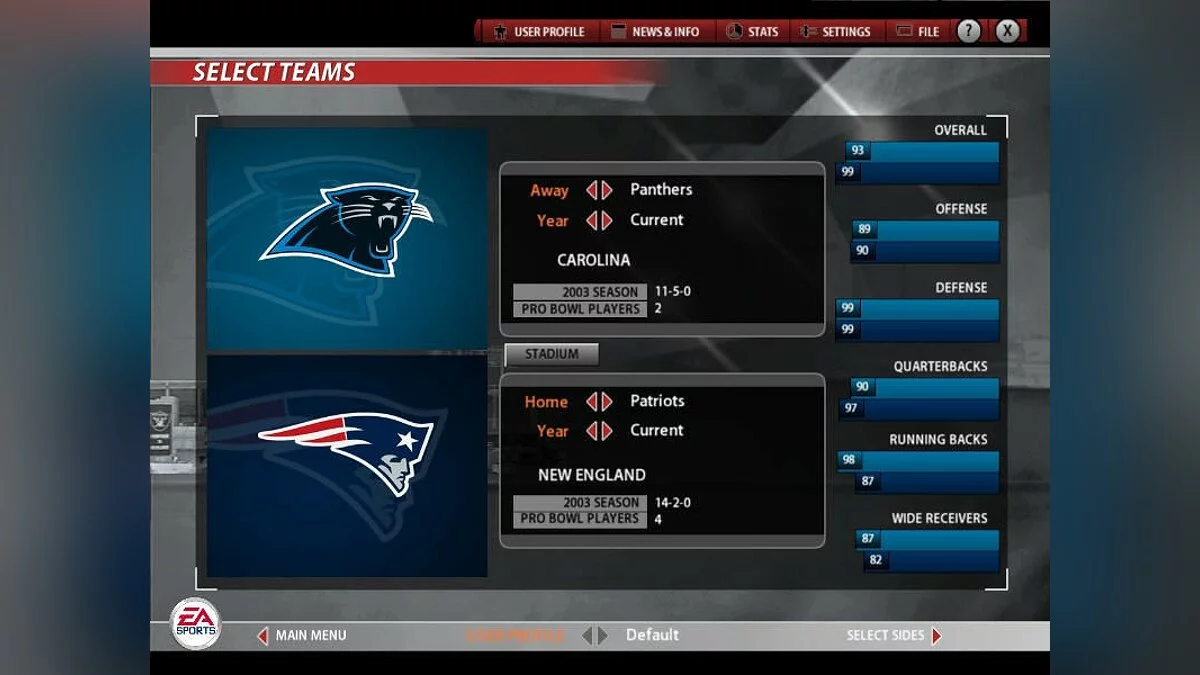Скриншоты из Madden NFL 2005 / Картинка 126