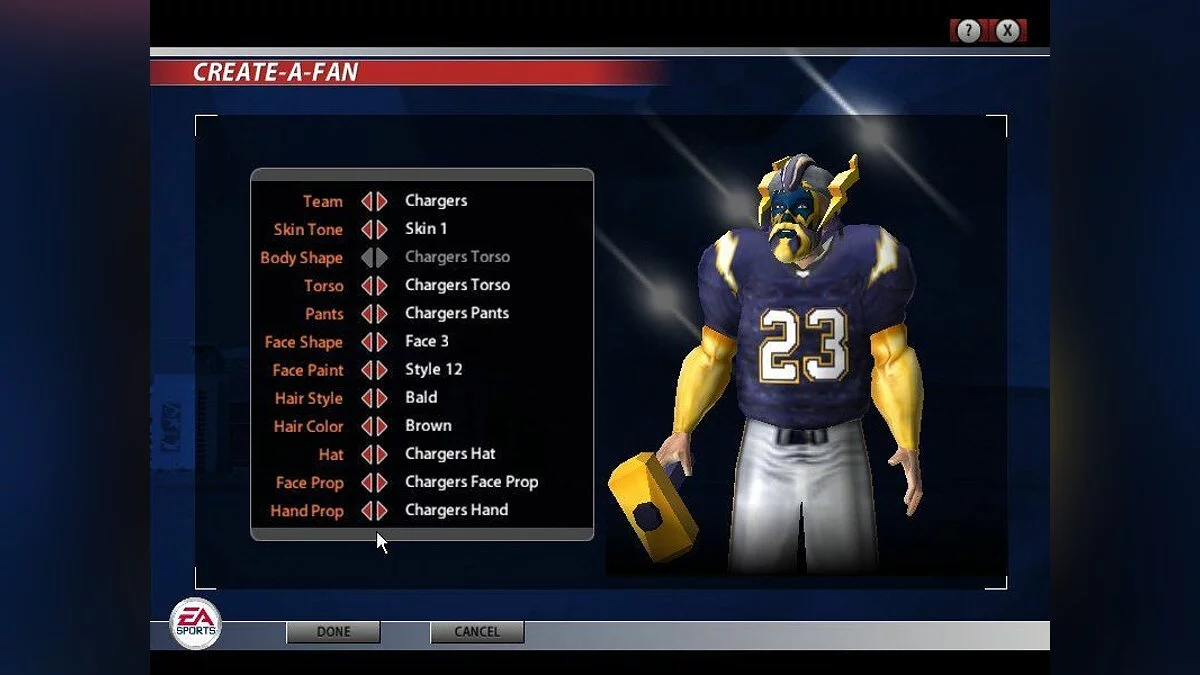 Скриншоты из Madden NFL 2005 / Картинка 24