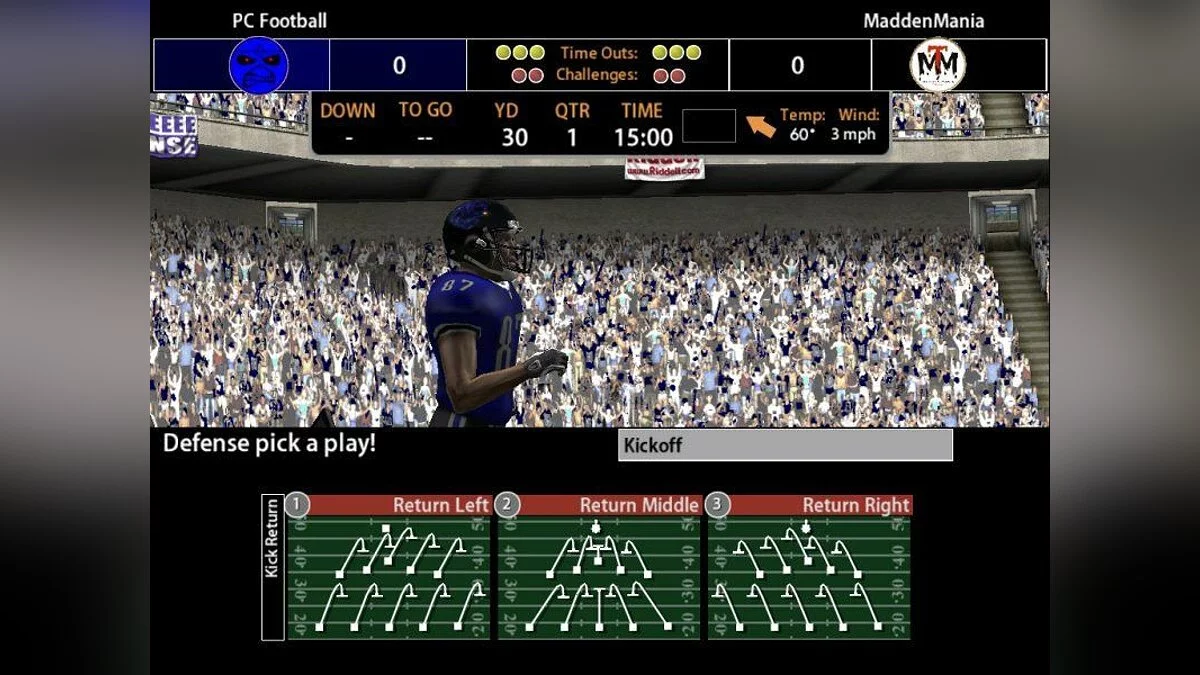 Скриншоты из Madden NFL 2005 / Картинка 34