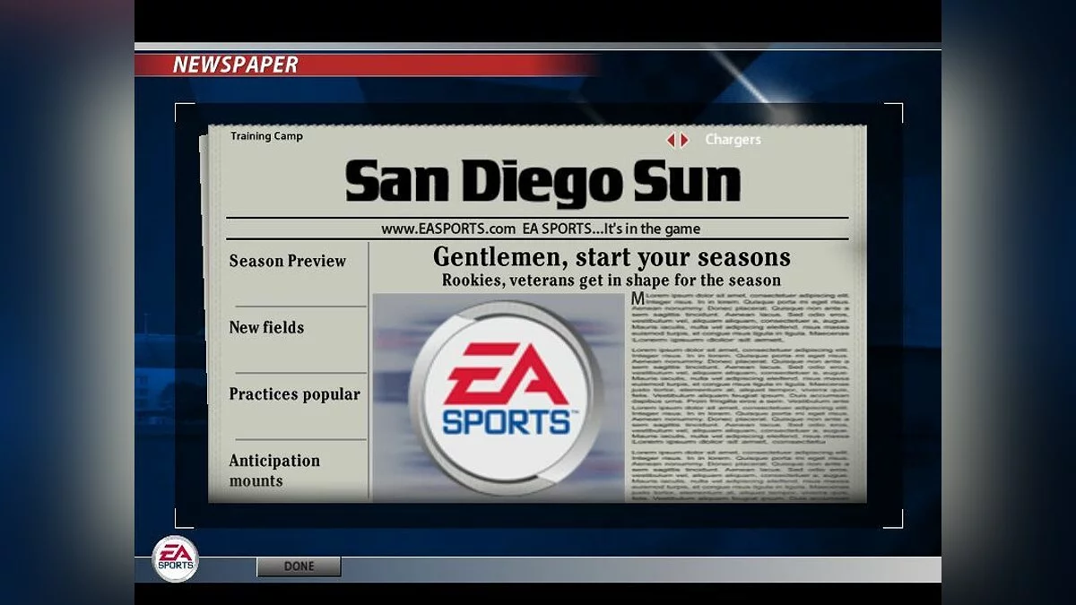 Скриншоты из Madden NFL 2005 / Картинка 39
