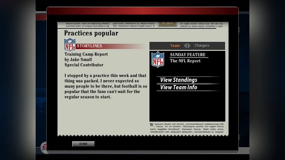 Скриншоты из Madden NFL 2005 / Картинка 41