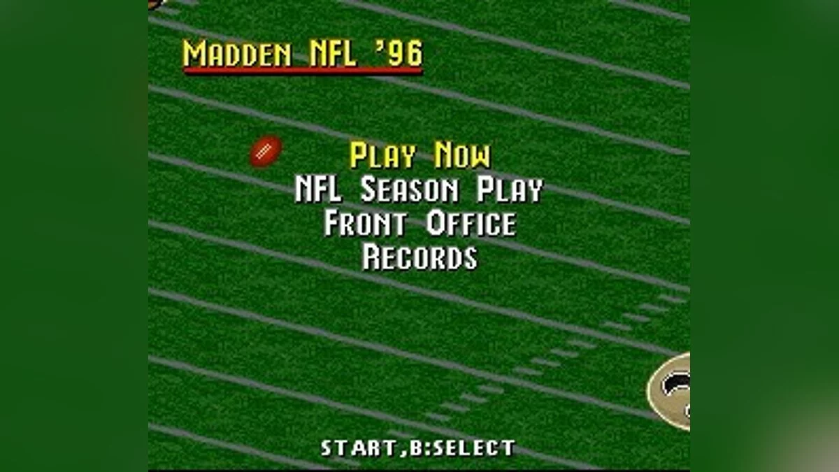 Скриншоты из Madden NFL 96 / Картинка 33