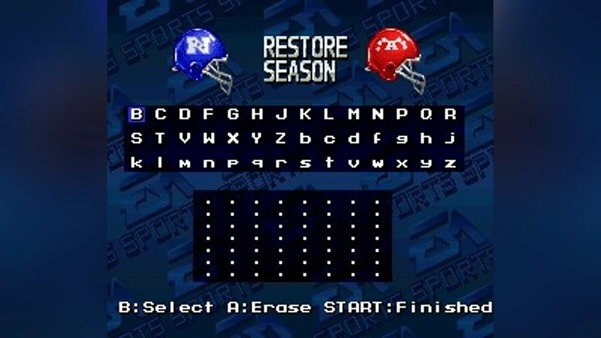 Скриншоты из Madden NFL '94 / Картинка 42