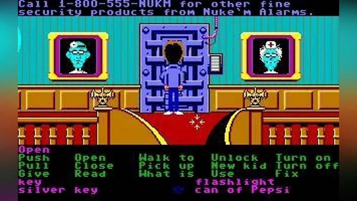 Скриншоты из Maniac Mansion / Картинка 21