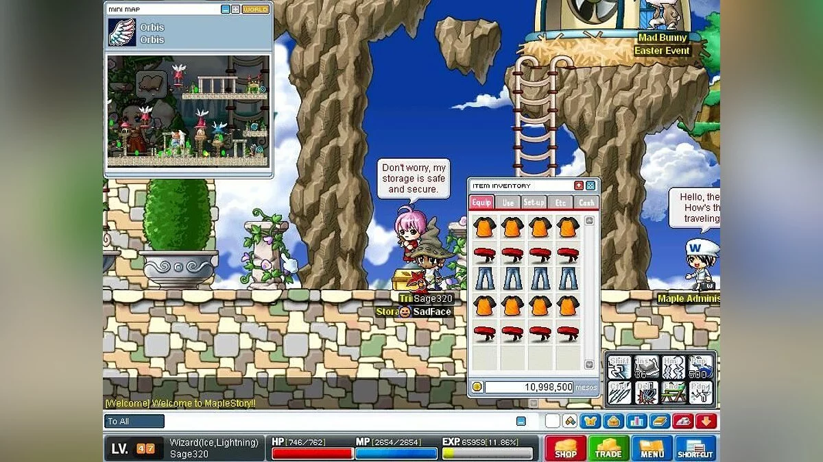 Скриншоты из MapleStory / Картинка 22