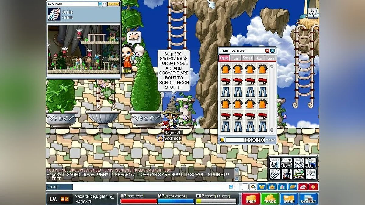 Скриншоты из MapleStory / Картинка 23