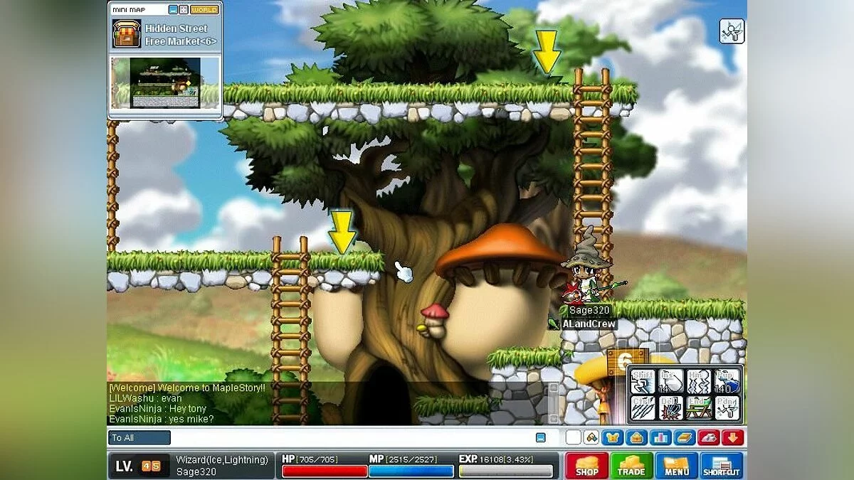 Скриншоты из MapleStory / Картинка 33