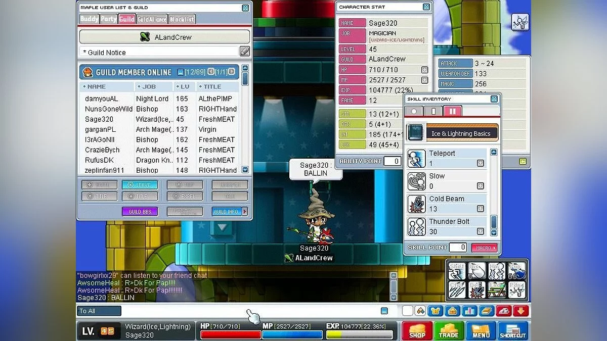 Скриншоты из MapleStory / Картинка 45
