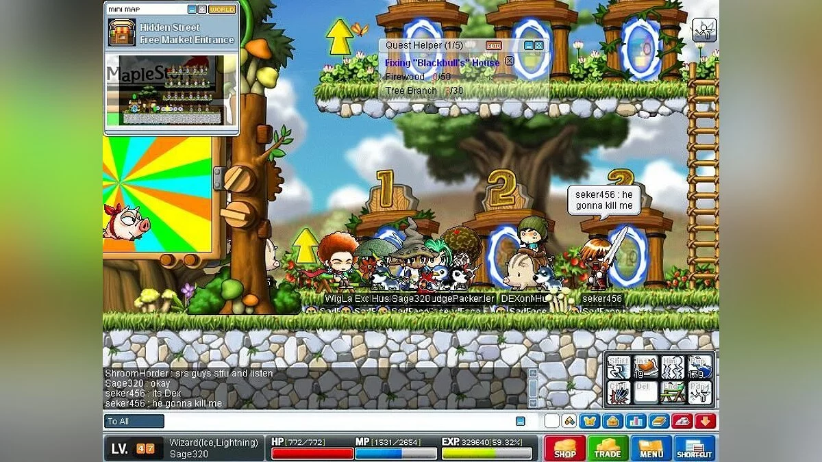 Скриншоты из MapleStory / Картинка 57