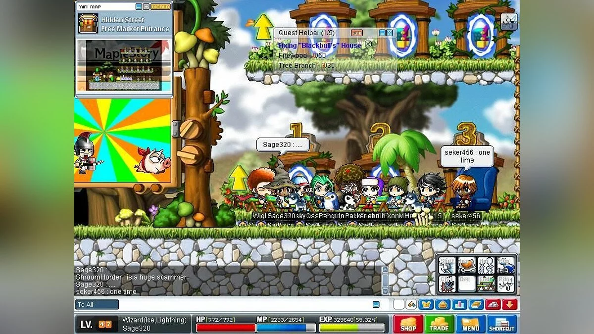 Скриншоты из MapleStory / Картинка 59