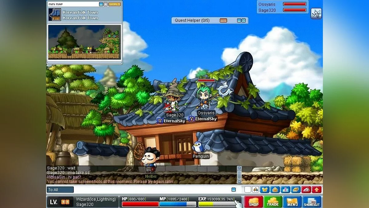 Скриншоты из MapleStory / Картинка 66
