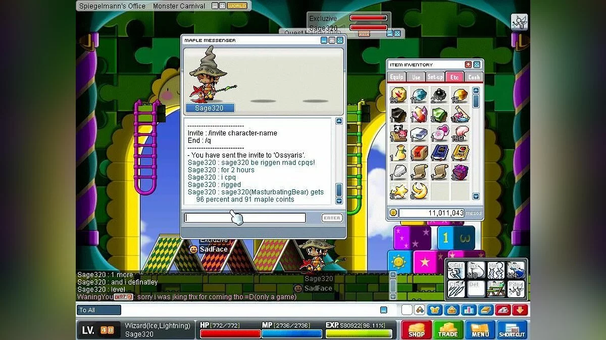 Скриншоты из MapleStory / Картинка 79