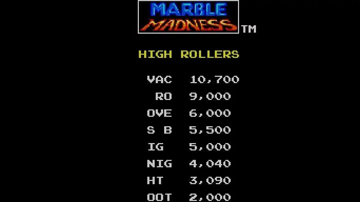 Скриншоты из Marble Madness / Картинка 50