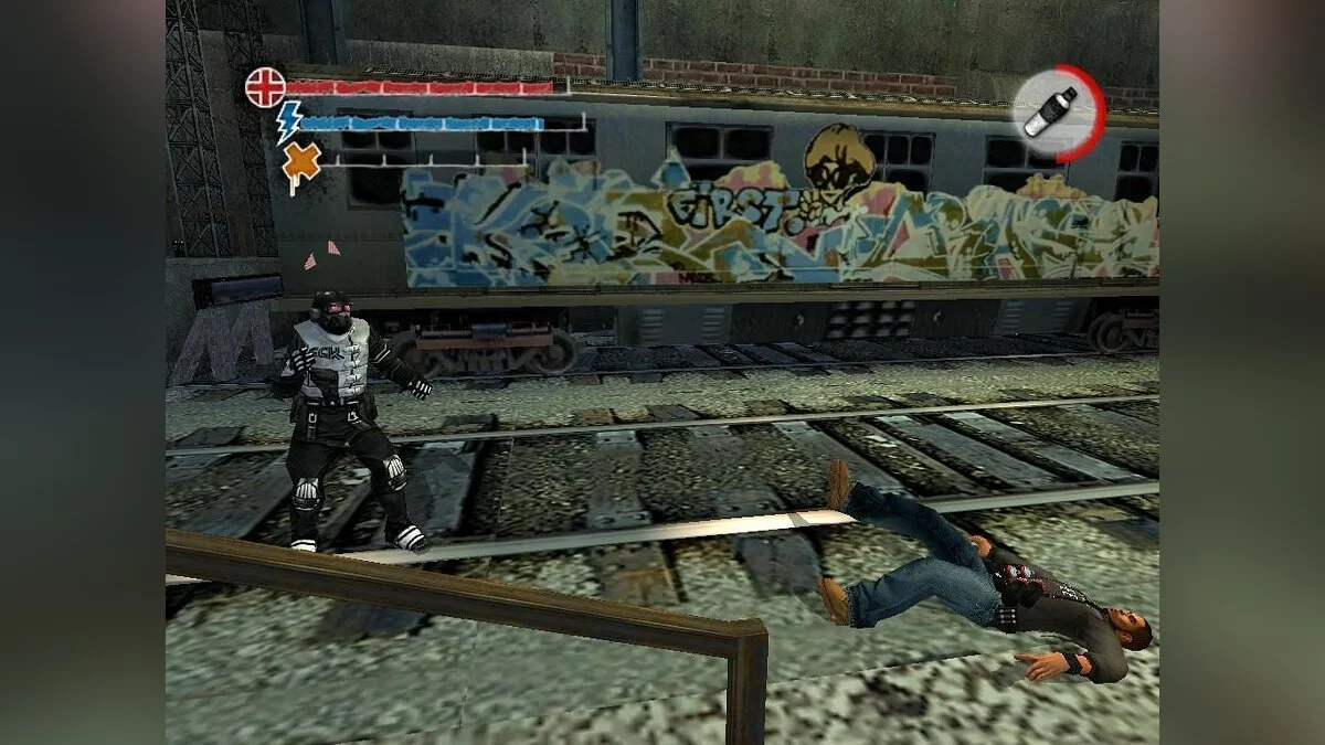 Скриншоты из Marc Ecko's Getting Up: Contents Under Pressure / Картинка 18