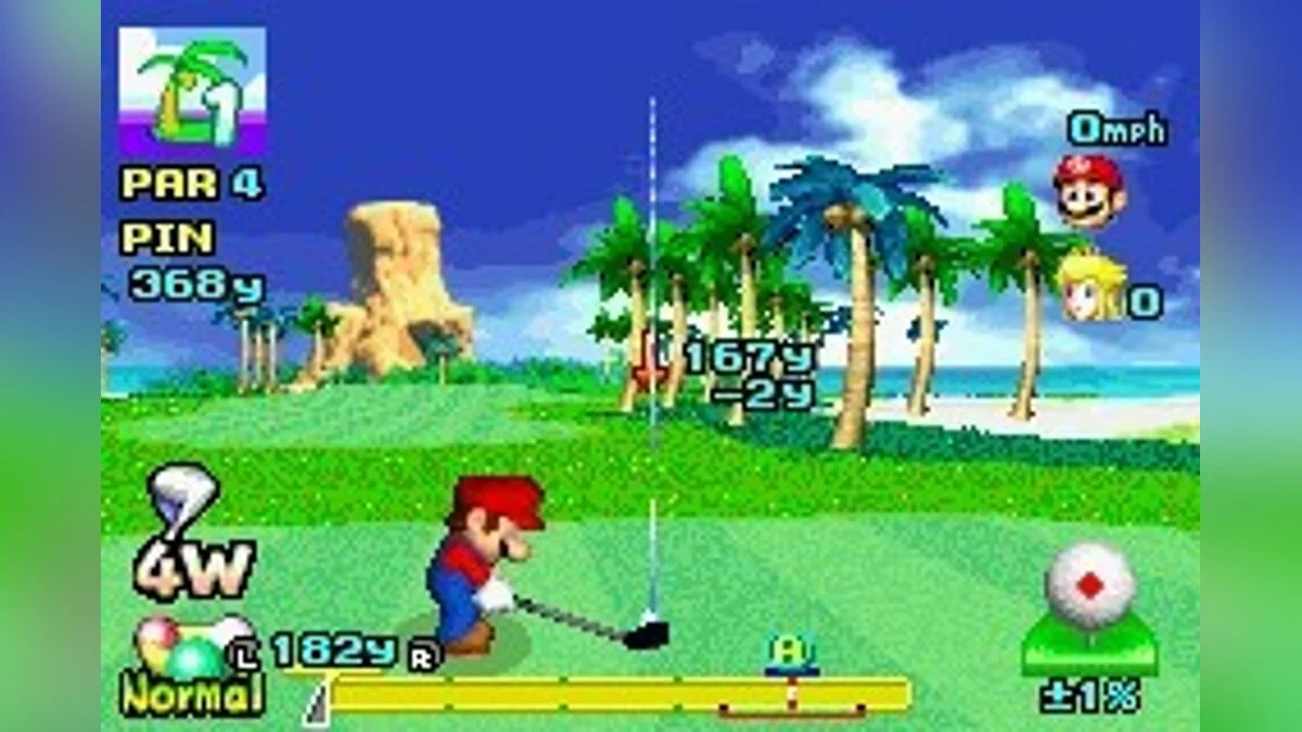 Скриншоты из Mario Golf: Advance Tour / Картинка 19