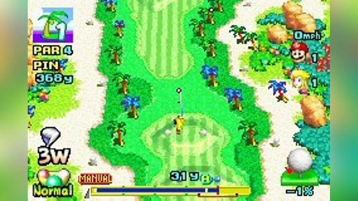 Скриншоты из Mario Golf: Advance Tour / Картинка 21