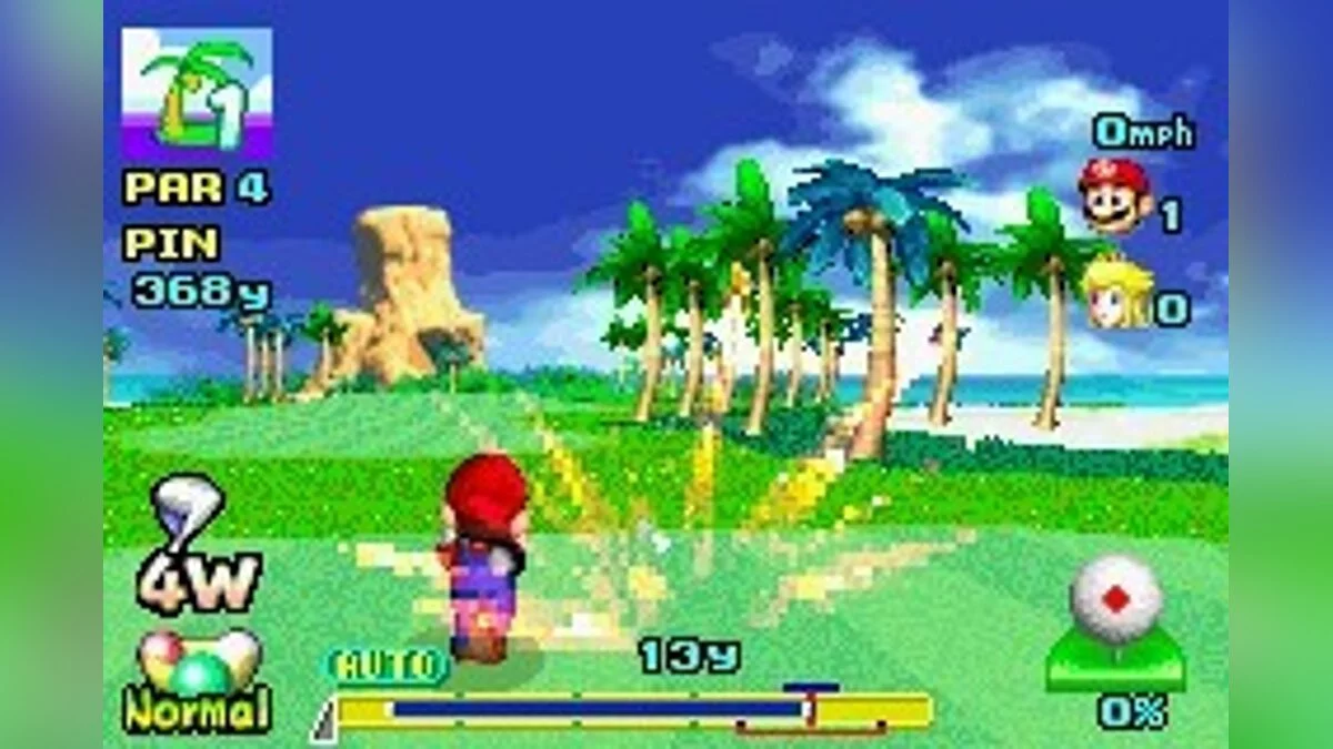 Скриншоты из Mario Golf: Advance Tour / Картинка 20