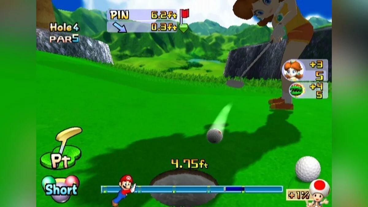 Скриншоты из Mario Golf: Toadstool Tour / Картинка 22