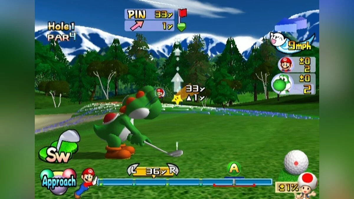 Скриншоты из Mario Golf: Toadstool Tour / Картинка 29