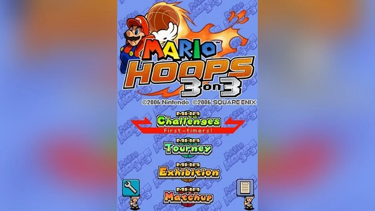 Скриншоты из Mario Hoops 3 on 3 / Картинка 14