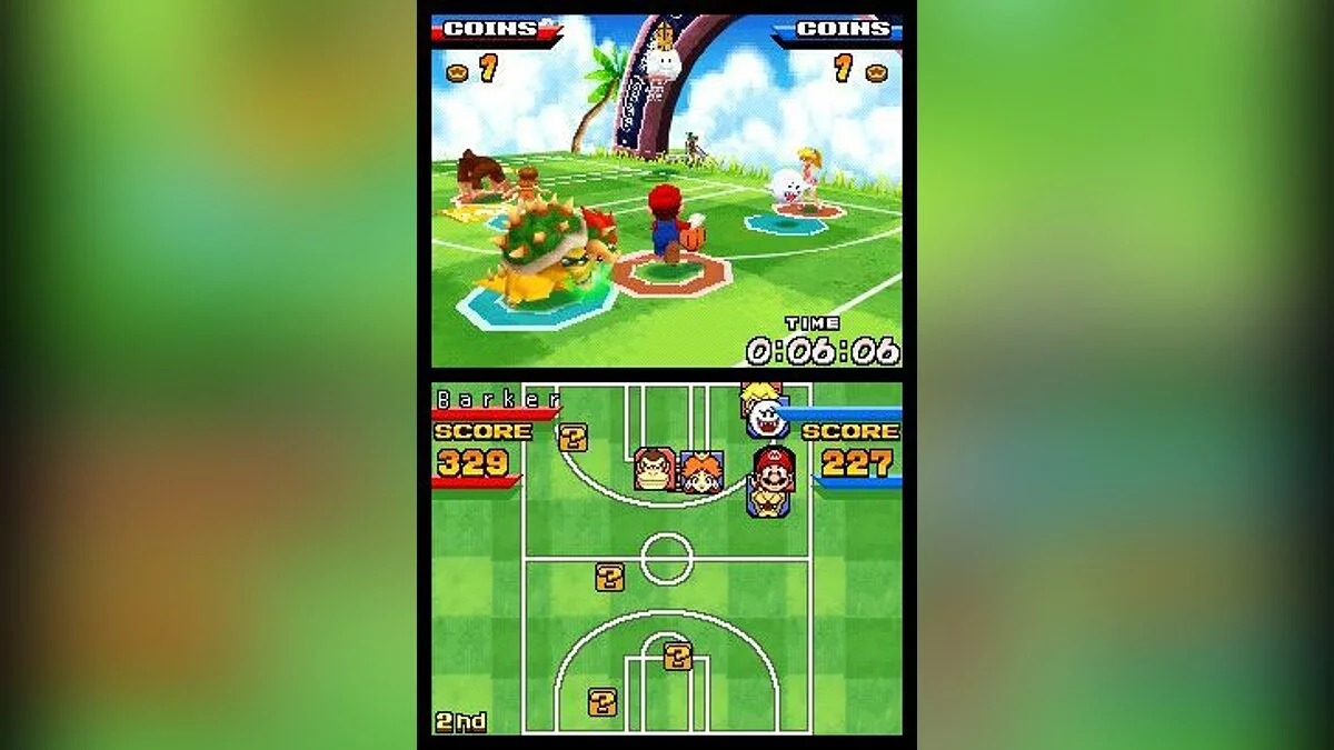 Скриншоты из Mario Hoops 3 on 3 / Картинка 1