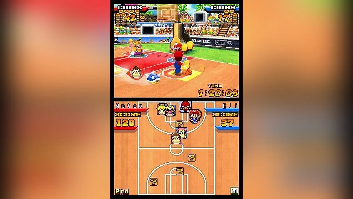 Скриншоты из Mario Hoops 3 on 3 / Картинка 4