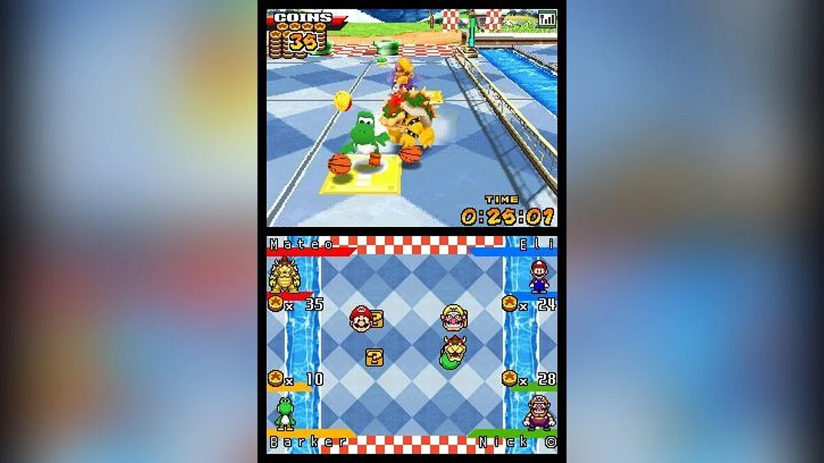 Скриншоты из Mario Hoops 3 on 3 / Картинка 5