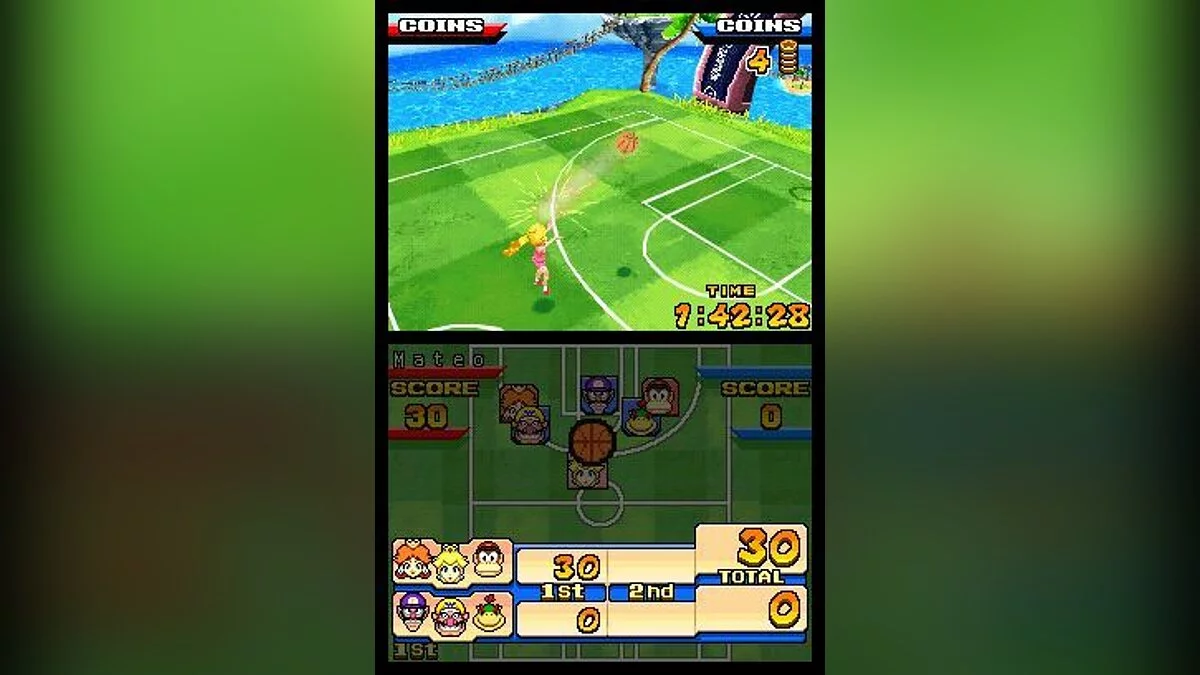 Скриншоты из Mario Hoops 3 on 3 / Картинка 7