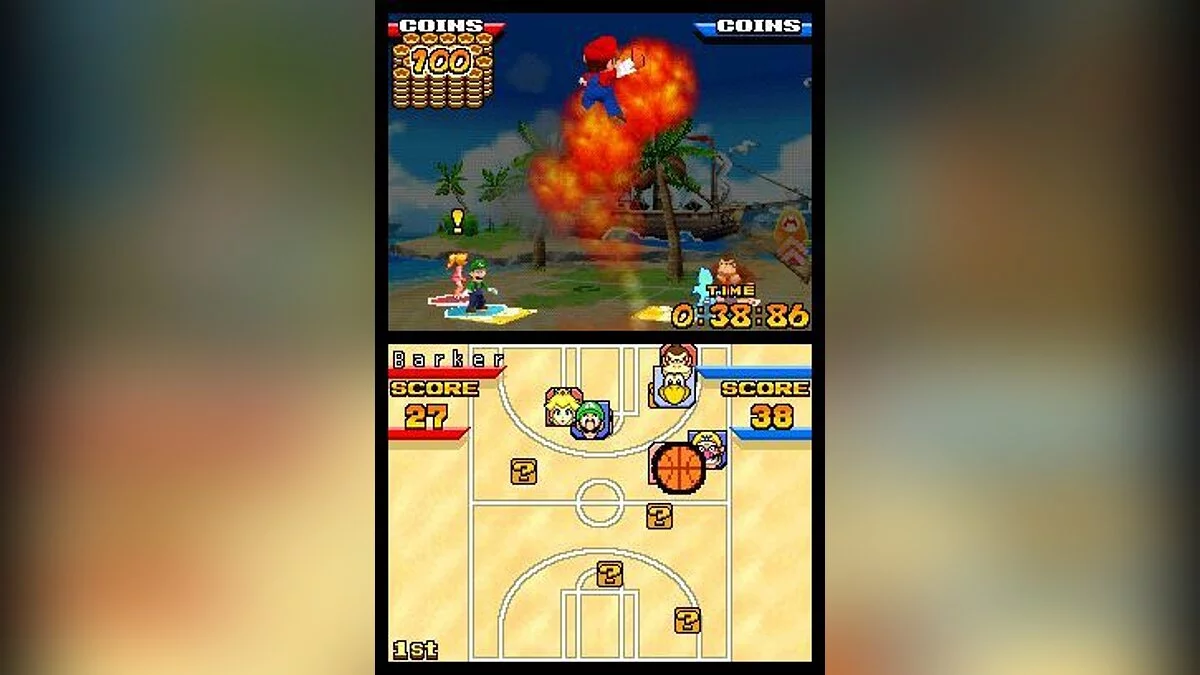 Скриншоты из Mario Hoops 3 on 3 / Картинка 8
