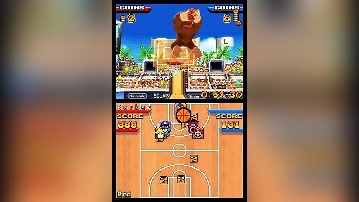 Скриншоты из Mario Hoops 3 on 3 / Картинка 10