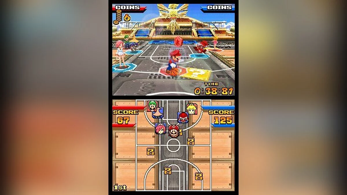 Скриншоты из Mario Hoops 3 on 3 / Картинка 11