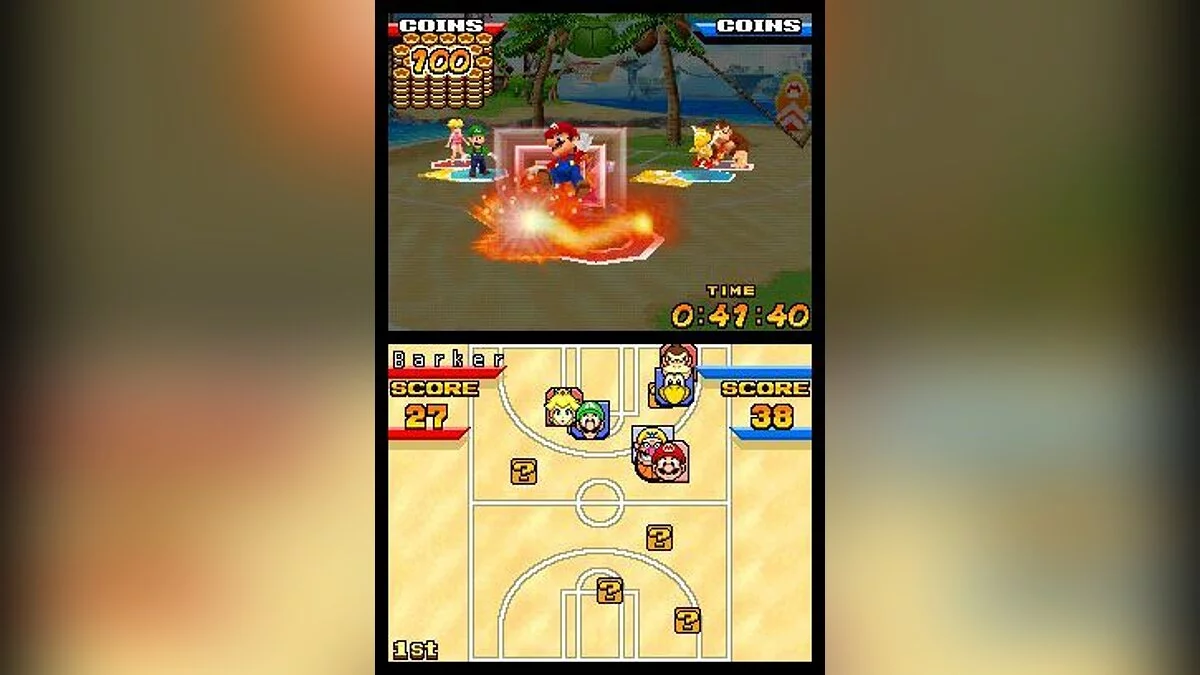 Скриншоты из Mario Hoops 3 on 3 / Картинка 12