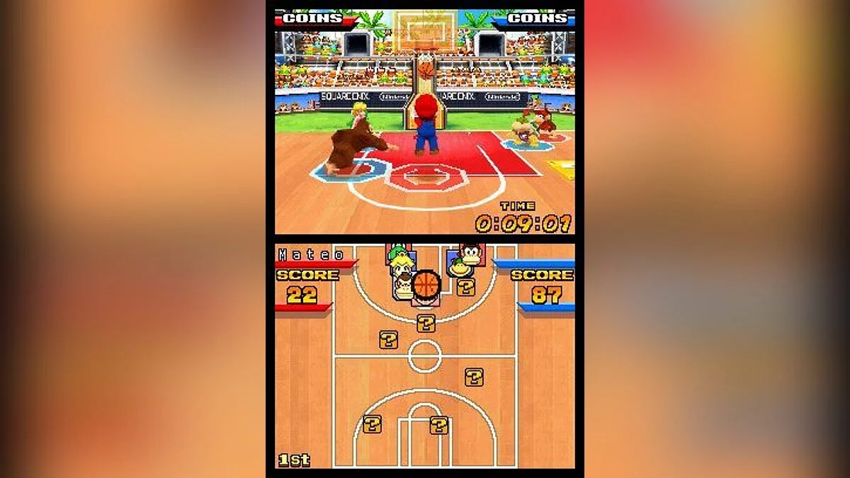 Скриншоты из Mario Hoops 3 on 3 / Картинка 13