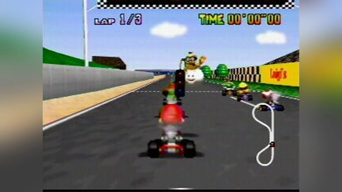 Скриншоты из Mario Kart 64 / Картинка 14