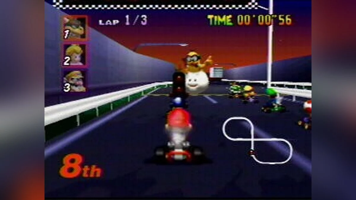 Скриншоты из Mario Kart 64 / Картинка 16